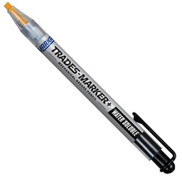 ปากกาเคมี MARKAL No.96171 TRADES-MARKER Water Soluble Refillable All-Surface Marker :Yellow