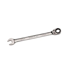 SNAP-ON No.SOXRR12A 3/8&quot; 12-Point SAE Flank Drive® Plus Reversible Ratcheting Combination Wrench