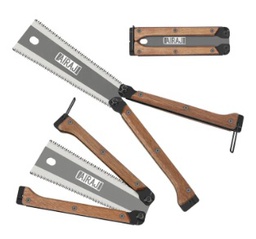 เลื่อยไม้ชนิดพับ AIRAJ Handsaw Fine Cutting 11t/inch ,450 mm.