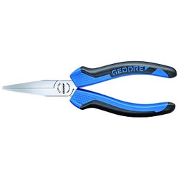 GEDORE No.6715170 Flat Nose Pliers Serrated , 160 mm.