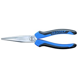 GEDORE No.6722970 Mechanics Pliers Without Wire Cutter , Angled Pattern , 200 mm.