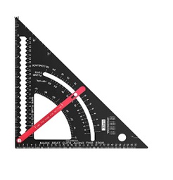 ฉากวัดมุมทรงสามเหลี่ยม BSIDE Right Triangle Ruler for Woodworking , , 190mm.