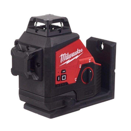 เครื่องเลเซอร์วัดระดับ 3 เส้น MILWAUKEE No.M12 3PL-0C Laser Distance Measuring 12V 38m.: 3 Lines , 15 Hour For Battery M12-B4 / 1.3kg.