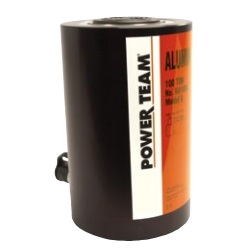 POWER TEAM No.RA206 Single Acting Aluminum Cylinders , 20 TON