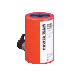 POWER TEAM No.RH102 Single Acting Center Hole Cylinders , 10 TON