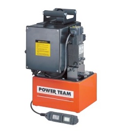 POWER TEAM No.PE213S Electric Portable Pumps for Single Acting Cylinders, 2-Speed , 21.6 x 11.6 x 9.6 inches; 98 Pounds