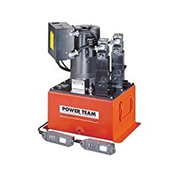 POWER TEAM No.PED254 Two Speed Electric Pump for Double Acting Cylinders , 21 x 18 x 13 inches; 170 Pounds