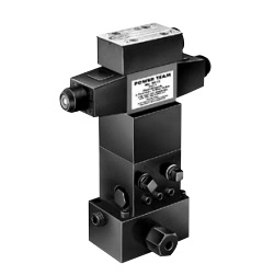 POWER TEAM No.9512 4-way/3-position (tandem center) solenoid valve, 24VAC,  50/60 Hz., Wt. 18.1 lbs.