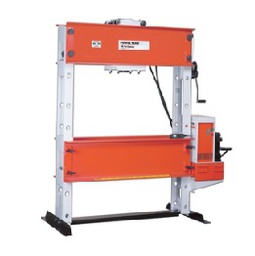 POWER TEAM No.SPM10010 H-Frame Press Clamp for Single Acting Cylinders, 100 Ton Capacity, 10 1/4&quot; Stroke