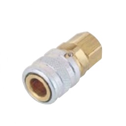 POWER TEAM No.250343 Female quick coupler. 1/4” industrial  interchange x 1/8” NPT female.  Wt., 0.1 lb