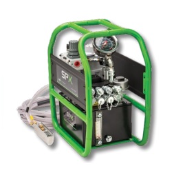 POWER TEAM No.RWP55-BS-R Pump Air/Hydraulic 3HP, 50 cfm @ 80 ps , 103 lbs.