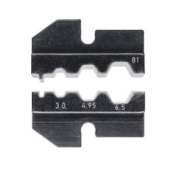 KNIPEX No.97 49 83 Crimp Die , 3.65 / 4.2 / 5.0mm.