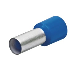 KNIPEX No.97 99 334 Wire Ferrules With Plastic Collar , 4AWG , 14mm. (Blue)