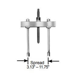 POWER TEAM No.938 MP Series Mechanical Push Puller , 1-14&quot;-13.25&quot; / 20.75 lbs.