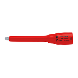 KNIPEX No.98 29 27 Sockets With Torx Drive , TX27&quot; , 123mm.