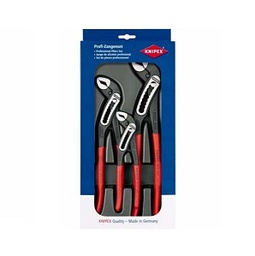 KNIPEX No.00 20 09 V03 Alligator 3-Piece Water Pump Plier Set