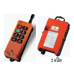 สวิตซ์รอกไร้สาย SHINOHAWA No.HP402 Remote Hoise Switch/Wireless Remote Control 6 buttons 2 Speed + (O-F) + Emergency 220V,380V