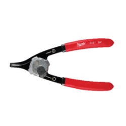 คีมถ่าง-หุบแหวน (ปากงอ 45°) MILWAUKEE No.48-22-6534 Convertible Snap Ring Pliers 2in1 (medium size)