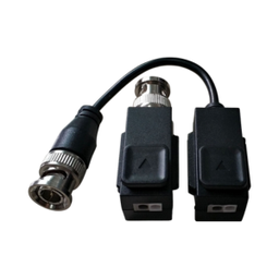 อุปกรณ์กล้องวงจรปิด HIKVISION No.HVS-1H18S/EC Hikvision POC Video Balun , TVI Convert to UTP Transmission with extend cable (2pcs)