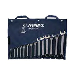 ชุดประแจแหวนข้างปากตาย UNIOR No.125/1MS-26 Standard Combination Wrench set , 6-32mm (26pcs/ea)