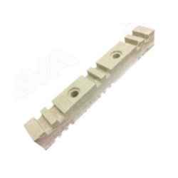 ฉนวนซัพพอร์ทสำหรับทองแดง SHINOHAWA No.BS071 (EL270) Bus bar support (Groove 12mm./SMC) Grey