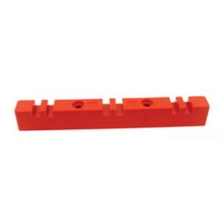 ฉนวนซัพพอร์ทสำหรับทองแดง SHINOHAWA No.BS073 (EL270) Bus bar support (Groove 12mm.) Red