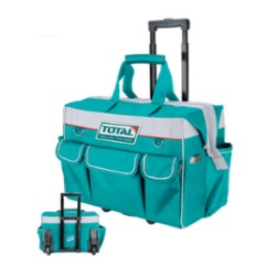 กระเป๋าเครื่องมือช่าง TOTAL No.THRRTB2001 Rolling Tool Bag with 19 pockets , 20&quot; (max load 20kg.)