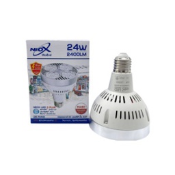 หลอดไฟพาร์ NEO-X LED PAR30 E27 2400LM 4000K (Cool-white) , 24W (ฺbody white)