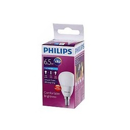 หลอดแอลอีดี PHILIPS LED E14/P50 Bulb 6.5W Daylight