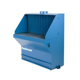 โต๊ะเชื่อมและเจียร NEDERMAN No.10500233 Welding and grinding table 1350 airflow 2000-3000 m/h , 96 litres (260kg.)