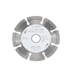 ใบตัดเพชร BOSCH No.2608603727 Diamond cutting disc (Standard for Concrete) , 4&quot;