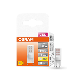 หลอดไฟ OSRAM LED Light Bulb For G9 Socket : 28W 290 Lumen , Warm White