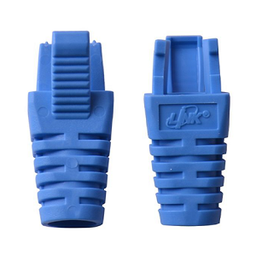 [013000001317] ปลอกหุ้ม PLUG BOOT LINK NO. US-6624 RJ45 CAT6 Locking Blue (10ea/Pack)