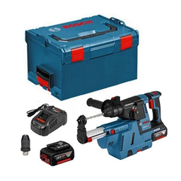 สว่านโรตารี่ไร้สาย BOSCH No.GBH 18V-26F+GDE18V-16FC (00611910004) Set GAL+1880 Cordless Rotary Hammer