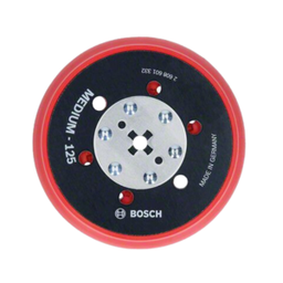 แผ่นขัด BOSCH No.MEDIUM-125 (2608900004) Multi-hole sanding pad medium for GEX 34 - 125 , 125mm.