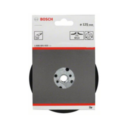 แผ่นรองหลังเครื่องเจียร  BOSCH No.1608601033 Backing Pad Soft angle grinders , 5&quot; (125mm.)