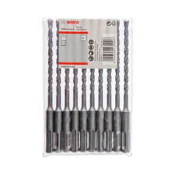 ชุดดอกโรตารี่ BOSCH No.2608579125 Rotary drill set SDS plus-1 , 12 x 160mm. (10pcs/Set)