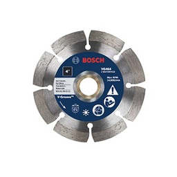 ใบตัดเพชรสำหรับเซาะร่องรูปวี BOSCH No.VG441 (2610030636) Segmented Rim V-Groove Diamond Blades :Concrete ,Motar ,Cut depth 1&quot; (For small angle grinder)