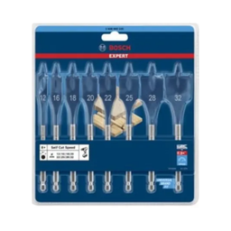 ชุดดอกใบพายเจาะไม้ BOSCH No.2608900333 Self Cut Spade Bit Set , 12 - 32 mm. (6 Pcs)