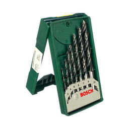 ชุดดอกเจาะไม้ BOSCH No.2607019580 Wood Drill Bit Set , 3-10 mm. (7 Pcs)