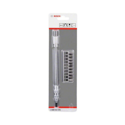 ชุดข้อต่อดอกไขควง BOSCH No.2608522376 Flexible Metal Extension Bit Set 360 Degree , 200mm. (11 Pcs)