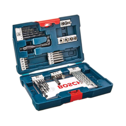 ชุดดอกสว่านและดอกไขควง BOSCH No.2607017396 Drill and Screwdriver Bit Set : V-Line (41 Pcs)