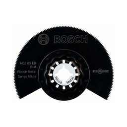 ใบตัดสำหรับไม้และเหล็ก BOSCH No.2608661636 Multi Cutter Starlock For Wood and Metal : ACZ 85 EB , 85 mm.