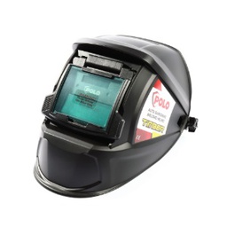 หน้ากากเชื่อมสวมหัว (ปรับแสงอัตโนมัติ) POLO No.TIMBER (P192-2040) Professional Auto-Darkening Welding Helmets , 90x35mm.