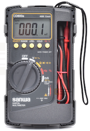 [427002056001] ดิจิตอลมัลติมิเตอร์ SANWA No.CD800A Digital Multimeter