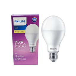 [013000001159] หลอดแอลอีดี PHILIP LED BULB 14.5-120W E27 3000K 230V A67 Warn White