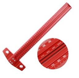 [012000000220] บรรทัดที T-RULER ALUMINIUM WOODWORKING 400 mm.