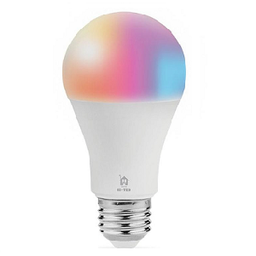 [013000001075] หลอดแอลอีดีอัจฉริยะ HI-TEK No.HSLL09RGBC Smart Bulb 9W RGB WIFI+BT