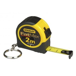 [412005113028] STANLEY NO.FMHT0-33856 (33856-30) Fatmax Keychain Tape Size 2 M. ตลับเมตร 2 เมตร 