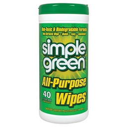 [706001103067] SIMPLE GREEN NO.13312 All Purpose Wipes, Size 40 Count